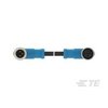 Te Connectivity Sensor Cables / Actuator Cables M12-3Mr-1.5Sh M12-3Fr-Pvc T4162214003-003